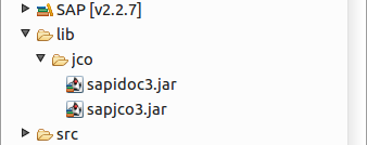 SAP Error JCo classloader fixed folder structure